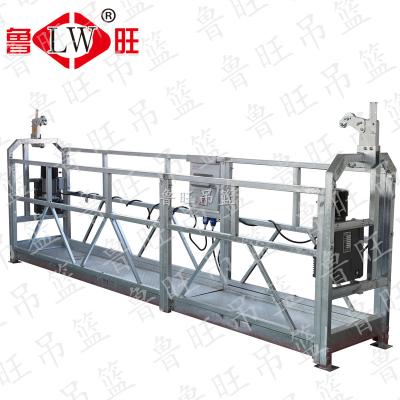 China Construction worksÂ   zlp 1000 cleaning aluminum window scaffold suspended platform for sale