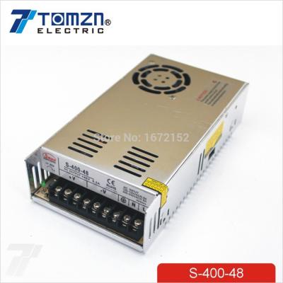 China 400W 48V 8.3A Single Output Changing Power Supply For LED Strip Light AC To DC LED Driver 215*115*50 for sale