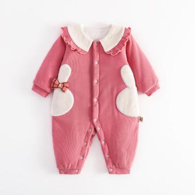 China Baby Soft Comfortable Unisex Romper Newborn Outfit, Infant Cotton Cute Overalls Baby Romper Long Sleeve for sale