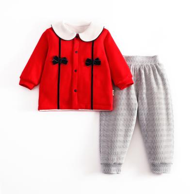 China Wholesale High Quality Soft Cotton Anti-Shrink Clothes Two Piece Baby Costume Set For Boy for sale