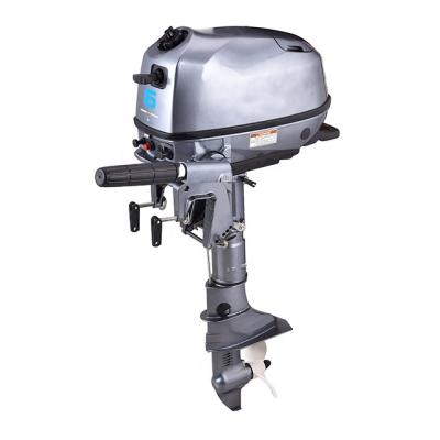 China New Chinese 6.0HP Water Cooled Four Stroke Outboard Engines With Gear For 1.3L Fishing Boats for sale