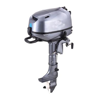 China New Chinese 6.0HP Water Cooled Four Stroke Outboard Engines With Gear For 1.3L Fishing Boats for sale