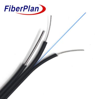 China 1 tot 4 kern FTTH-kabel met boodschapper voor buitendistributie Te koop