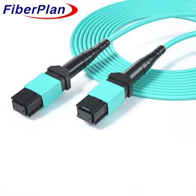 Cina PVC LSZH OM3 MPO MTP Fibra ottica Loopback con bassa perdita di inserimento in vendita