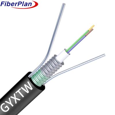 China Außenbewaffnetes Einzelmodus-GYXTW-G652D-Glasfaserkabel zu verkaufen