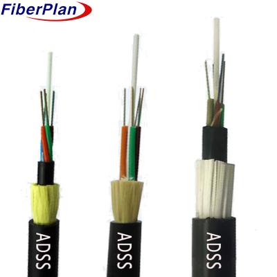 중국 높은 성능의 이중 껍질 ADSS 광섬유 케이블 판매용
