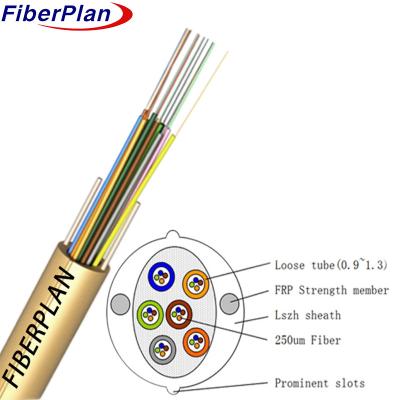 Cina Cable in fibra ottica per interni con rinforzo a tampone stretto in FRP parallelo in vendita