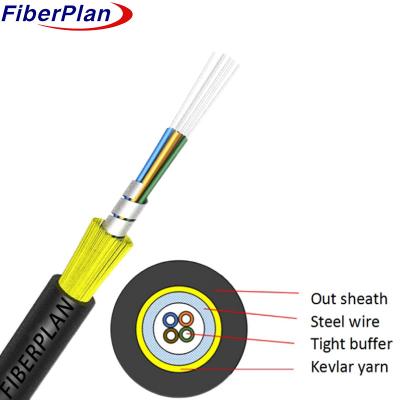 Chine Cable à fibre optique en acier en spirale à vendre