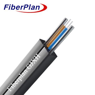 中国 1-4 コアファイバー 室内 Lszh シェイート FTth 光ファイバーケーブル FTth ファイバーケーブル 販売のため