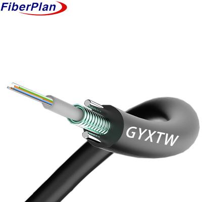 中国 Flexible and Durable Duct GYXTW Fiber Optic Cable for Aerial Installation 販売のため