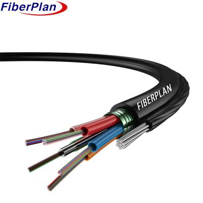 China GYTC8S Armored Outdoor Figure 8 Self Supporting Fiber Optic Cable Single Mode Multi Mode Outdoor Fiber Cable for sale