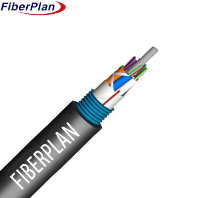 中国 Tensile Strength 1000N GYTS Outdoor Armored Cable Engineered For Resilience In Outdoor Environments 販売のため