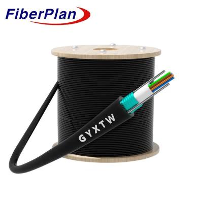 China Armored Singlemode GYXTW G652D Outdoor Single Mode Fiber Optic Cable for sale