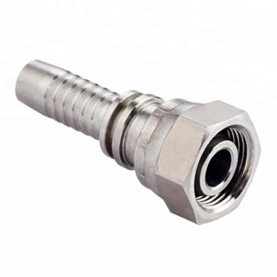 China Carbon Steel/Stainless Steel Brass Metric Thread DKOL DKOS Hydraulic Hose Fittings for sale