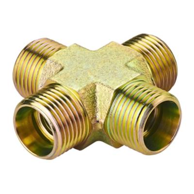 China Stainless steel. Carbon Steel XC/XD Metric Adapters Cross Fittings for sale