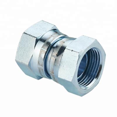 China Stainless steel hydraulic bsp female cone thread connector fitting for sale