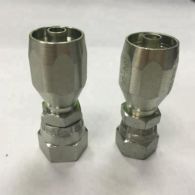 China Carbon Steel SAE J514 DOT A11 King Pin Reusable Hose Fitting for sale