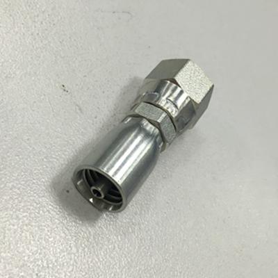 China Stainless Steel SAE 100 R7 JIC Female Hose Swivel One Piece Fitting for sale