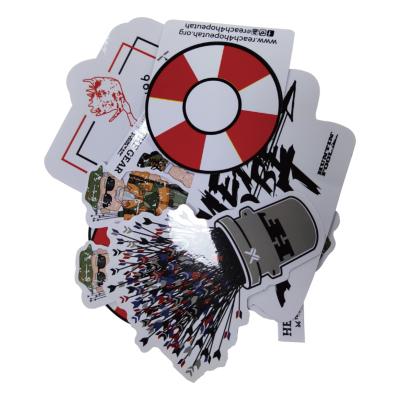 China Waterproof Customized Logo Sticker , Waterproof Vinyl Die Cut Sticker Printing for sale