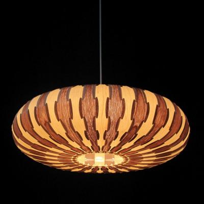 China Modern Home Decorative Natural Wood Chandelier Lighting Modern Led Handmade Lighting Pendant for sale