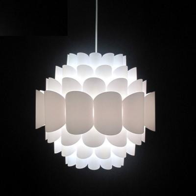 China 2019 Modern Plastic Globe Chandelier Shade Nordic Lower Price Restaurant Lamp for sale