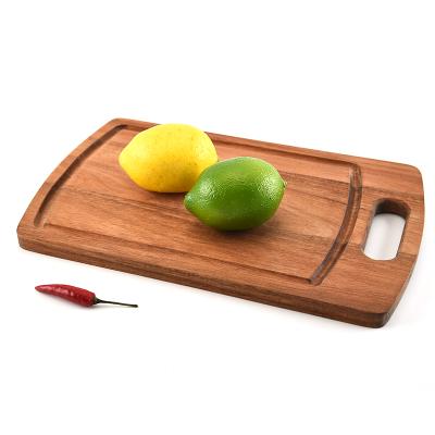 China Viable Hot Amazon Two-piece Wooden Chopper Can Be Hanged On A Meat Cutting Board Kitchen Restaurant for sale