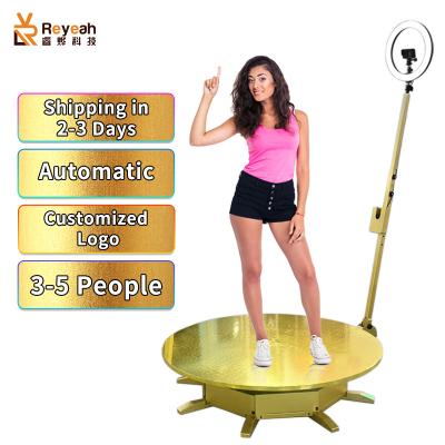 China Portable Metal Sheet Slow Motion 360 Degree Photo Booth Camera Photo Booth 360 Selfie Photobooth Platform for sale