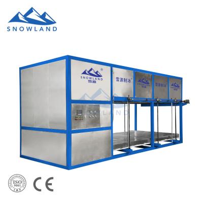 China food & SNOWLAND factory block ice machine 10 tones/24h beverage, new refrigeration technology in 2021 for sale