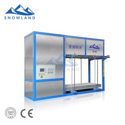 China food & Beverage factory small ice making machine with 3 ton capacity block ice for sale