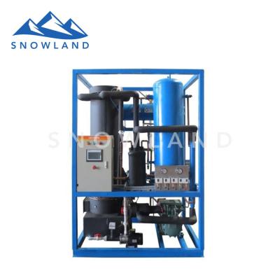 China 2021SNOWLAND Factory Automatic Tube Ice Machine with 3000kg/Day Capacity for Fruits and Vegetables for sale