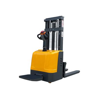 China Hotels Best Price 1.6m 2.5m 3m Meters Lifting Full Electric Self Lifter Pallet Station Stacker for sale