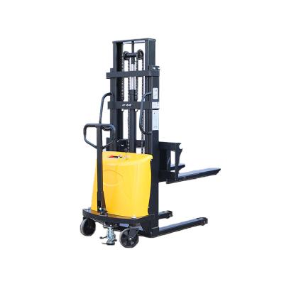 China Hotels China Factory Supply High Quality Electric Pallet Stacker 5m Semi Electric Stacker 1500kg for sale