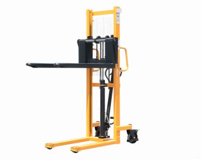 China High Quality Hotels Forklift Stacker Reclaimers Doors Lift Height Durable 1.5 Ton Hand Stacker for sale