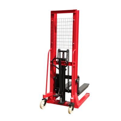 China Hotels 3 Ton 2ton Hand Stacker Forklift Hydraulic Hand Pallet Self Jack Stacker for sale