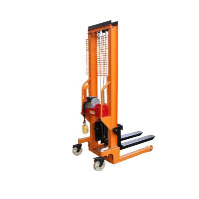 China Hotels 3ton Stackers Forklift Hand Stacker Lift 1500kg 4m Outdoor Momanual Pusher Pallet Stacker for sale