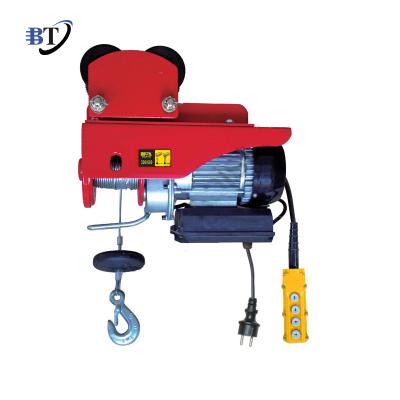 China Durable 9m Mini Electric Hoist PA1000 Wire Rope Motor Durable Micro Hoist 200kg 500kg 1000kg for sale