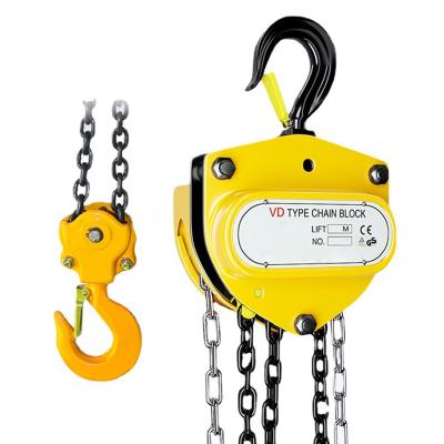 China Manual 3 Ton Chain Block Construction Chain Crane Crane 500 Kg 20 Ton Hand Chain Pulley Block for sale