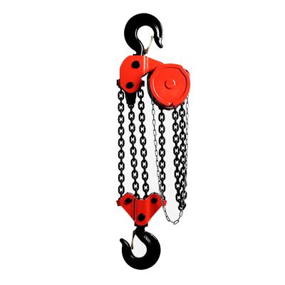 China Cheap Factory Price Safety Triangle 1t 2t 3t 4t 5t Manual Type Base Chain Construction Hoist for sale