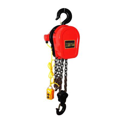 China New Construction Manufacturer Type Lifting Hoist 100kg 1t Height 9m 0.5 Ton DHS Electric Hoist for sale