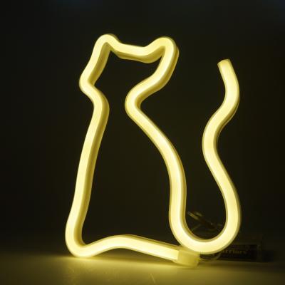 China Warehouse Manufacturer Custom Size LED Romantic Room Decor Table Lamp Neon Sign for sale