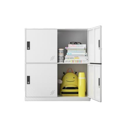 China Modern Direct Wholesale School Living Room Cabinet Metal Steel Storage Locker for sale