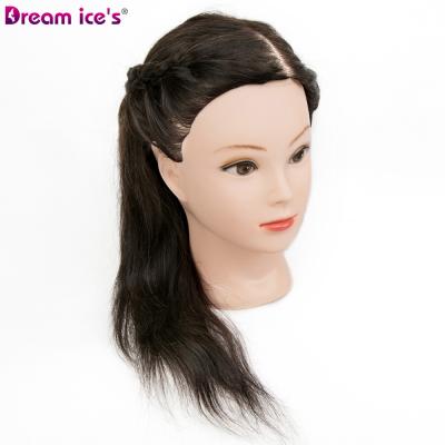 China 2018Hot Selling Styrofoam Mannequin Head 100% Faceless Korea Mannequin Head Hair Training Head For Salon Hairdressing for sale