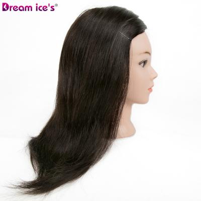 China Cheap 100% Professional Makeup 10-24 Inch Hair Manikin Head Styrofoam Head Dream Ice Cream Hair Training Head for sale