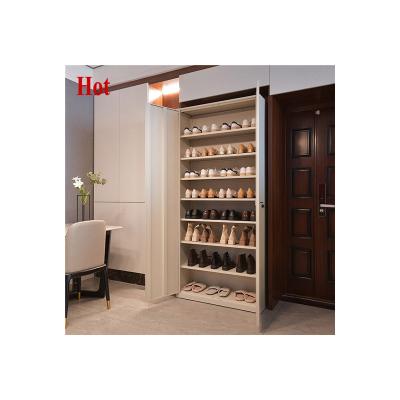 China Modern Minimalist Adjustable Shoe Cabinet Storage Hallway Living Room Entry (Waist) Cabinet Home Door Locker for sale