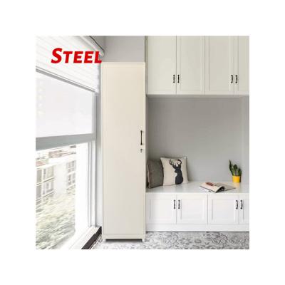 China 2022 Factory Wholesale Price Hot Sale Customizable Adjustable Wardrobe Bedroom Steel Closet (Size) for sale