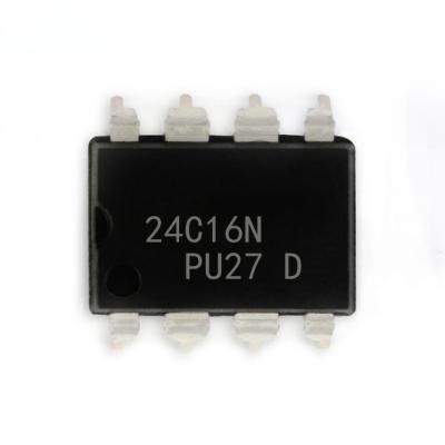 China Other52 Zhixin Zhixin DIP-8 Memory Chip Socket 8 Straight Pin AT24C16AN AT24C16N AT24C16 24C16 IC MCU for sale