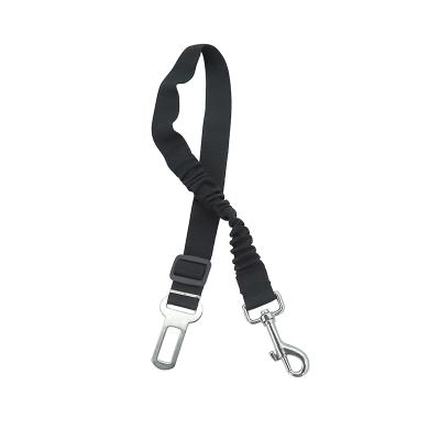 China Dog Cat Safety Leads Car Vehicle Seat Belt Harness Adjustable Nylon Seat Belt for sale