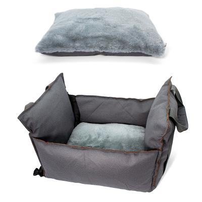 China Custom New Design Travel OEM&ODM Various Styles Soft Luxury Pet Cat Dog Bed for sale