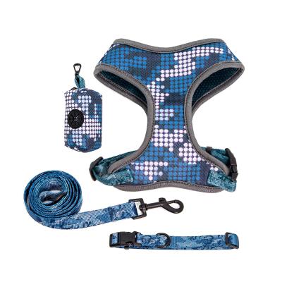 China Padded Mesh Backpack Pattern Pet Accessories Dog Cat Safety Harness for sale