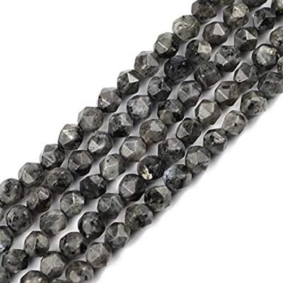 China Jewelry Making Bracelet Necklace Pendant Wholesale Natural Faceted Beads For Jewelry Making Black Gemstone Diamond Cutting Loose Beads Labradorite Lapis Lazuli for sale